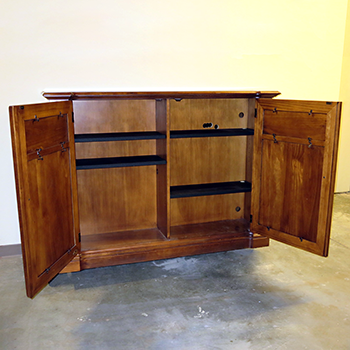 TV Cabinet - Doors Open